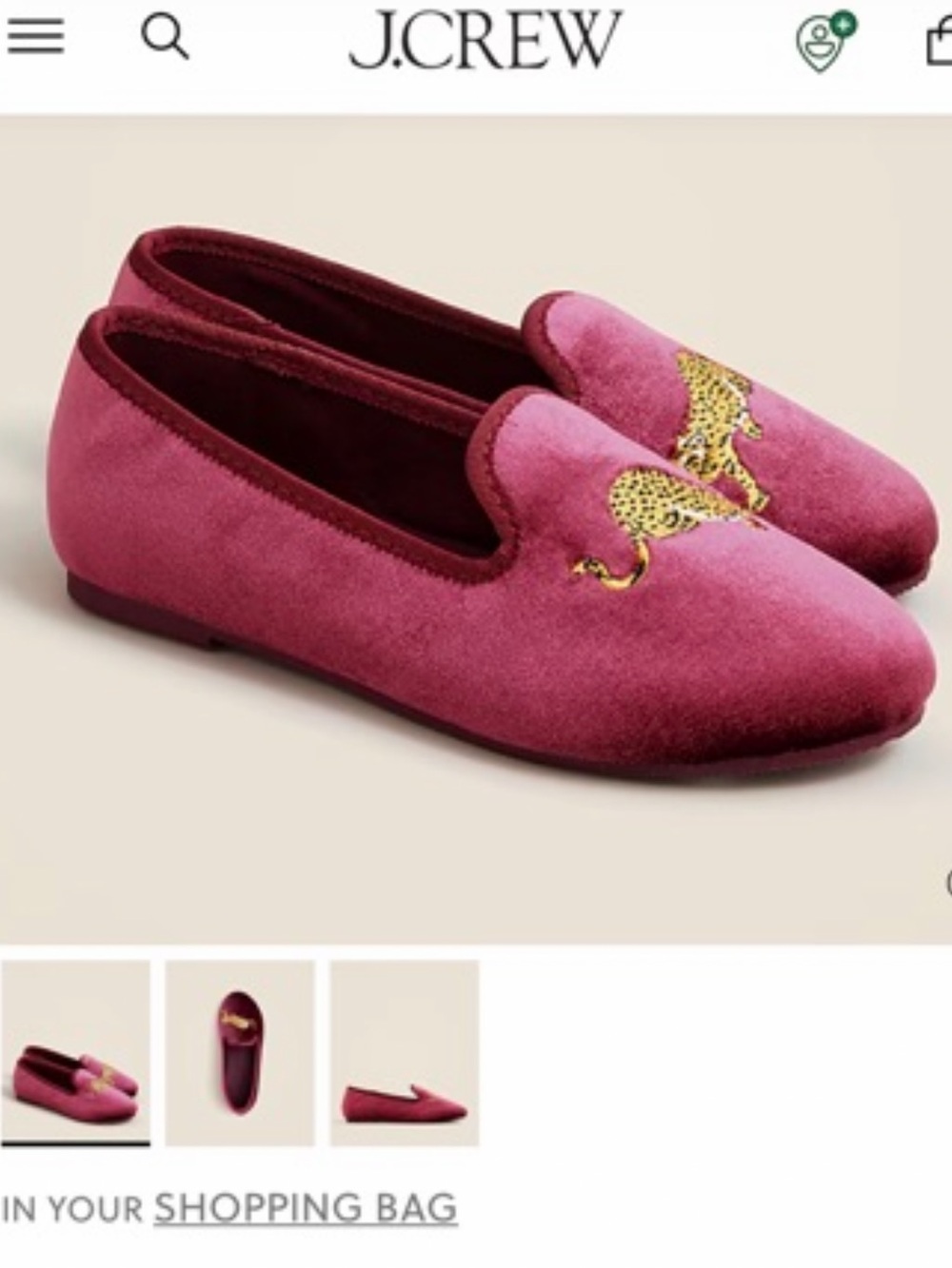 J CREW NEW ✨BOYS VELVET SLIP-ON SHOES